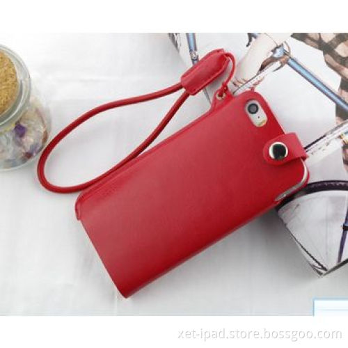 Custom cases for iPhone 5/5S, card pocket, smart view window